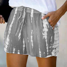 Load image into Gallery viewer, New Casual Pants Women&#39;s Summer Tie-dyed Striped Wide-leg Shorts
