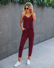 Load image into Gallery viewer, Women&#39;s Halter Solid Color Pocket Jumpsuit
