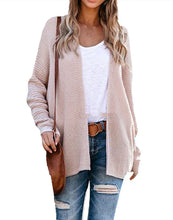 Load image into Gallery viewer, New Loose Large Size Knitted Cardigan INS Fashion Women
