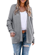 Charger l&#39;image dans la galerie, New Loose Large Size Knitted Cardigan INS Fashion Women
