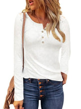 Load image into Gallery viewer, Loose Solid Color Long-sleeved T-shirt With Stitching Lace Sleeves
