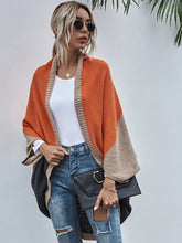 Load image into Gallery viewer, Fashion Color-block Knitted Cardigan Sweater Coat
