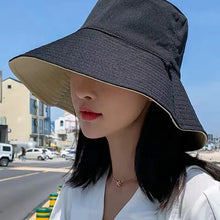 Load image into Gallery viewer, Reversible Comfortable Breathable Big Brim Sun Hat
