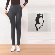 Load image into Gallery viewer, Women&#39;s Fashion Simple High-waisted Tight-fitting Warm Pants
