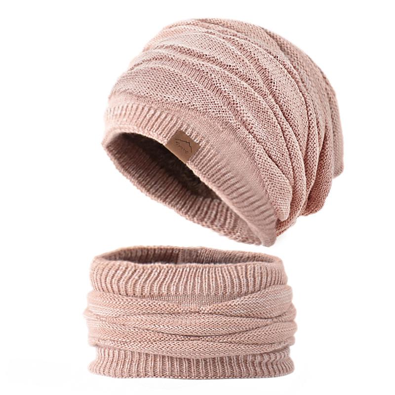 Stylish Wool Plain Knit Beanie