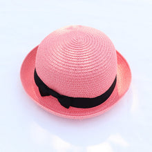 Load image into Gallery viewer, Women&#39;s New European And American Woven Bow Straw Hat
