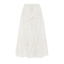 Charger l&#39;image dans la galerie, Heavy Industry Embroidery Western Style High Waist Skirt Elegant Swing
