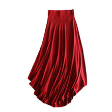 Charger l&#39;image dans la galerie, Women&#39;s Fashion Simple Solid Color Irregular Skirt
