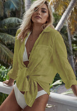Load image into Gallery viewer, Beach Smock With Wrinkle Cloth For Sun Protection
