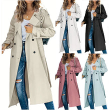 Load image into Gallery viewer, Women&#39;s Fashion Casual Solid Color Windbreaker Jacket
