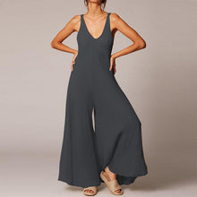 Load image into Gallery viewer, Temperament Women&#39;s Cotton Trousers Jumpsuit
