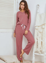 Load image into Gallery viewer, Polyester Plain Color V-neck Regular Strappy Simple Loose Sleepwear
