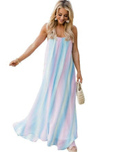 Load image into Gallery viewer, Women&#39;s Sexy Gradient Chiffon Strap Beach Dress
