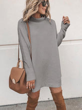 Load image into Gallery viewer, Autumn And Winter Loose Long-sleeved Knitted Dress
